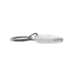 Plexiglas sleutelhanger met jouw foto hart klein 30x30mm - per 1 stuk