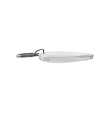 Plexiglas sleutelhanger met jouw foto hart middel 48x50mm - per 1 stuk