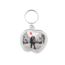 Plexiglas sleutelhanger met jouw foto appel 40x45mm - per 1 stuk
