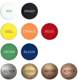 Bureau naambordje aluminium Reno met inschuifstrook - per 1 stuk