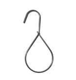 Goederenring met ophanghaak in druppelvorm - per 10 stuks