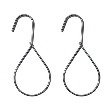 Goederenring met ophanghaak in druppelvorm - per 10 stuks