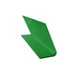 Bureau naambordje Kelby groen met functietitel van plexiglas - per 1 stuk