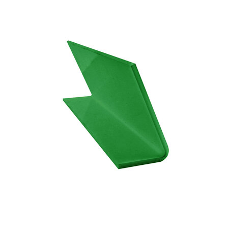 CombiCraft Bureau naambordje Kelby groen met functietitel van plexiglas - per 1 stuk