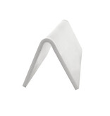 Gereserveerd voor bordje van plexiglas in wit 140x60x3mm om te beschrijven met markeerstift- per stuk