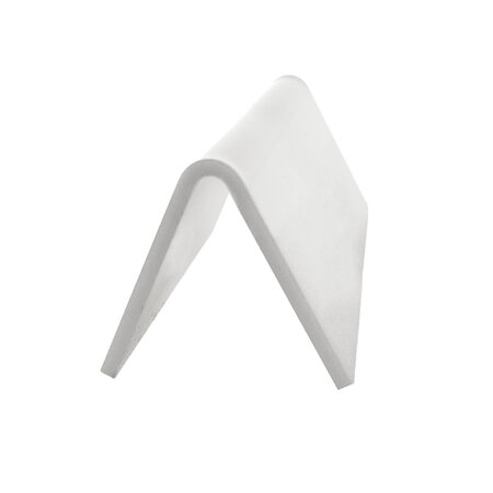 Gereserveerd voor bordje van plexiglas in wit 140x60x3mm om te beschrijven met markeerstift- per stuk