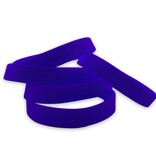 Siliconen of rubberen Polsbandjes blanco zonder opschrift, maar wel in vier kleuren te verkrijgen vanaf 1 stuks.