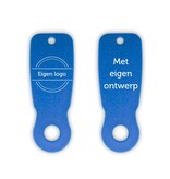 CombiCraft Caddy-Key winkelwagenmunt met eigen ontwerp in diverse kleuren van kunststof - per 100 stuks