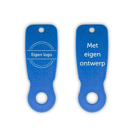 CombiCraft Caddy-Key winkelwagenmunt met eigen ontwerp in diverse kleuren van kunststof - per 100 stuks