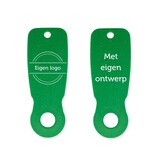 CombiCraft Caddy-Key winkelwagenmunt met eigen ontwerp in diverse kleuren van kunststof - per 100 stuks