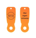 CombiCraft Caddy-Key winkelwagenmunt met eigen ontwerp in diverse kleuren van kunststof - per 100 stuks