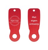 CombiCraft Caddy-Key winkelwagenmunt met eigen ontwerp in diverse kleuren van kunststof - per 100 stuks