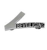 Beveiligings embleem, - Security embleem of Beveiligingsspeld voor particuliere beveiligers, de bekende V-pin in de maat 40x60mm