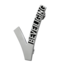 Beveiligings embleem, - Security embleem of Beveiligingsspeld voor particuliere beveiligers, de bekende V-pin in de maat 40x60mm