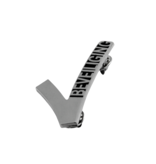 Beveiligings embleem, - Security embleem of Beveiligingsspeld voor particuliere beveiligers, de bekende V-pin in de maat 40x60mm