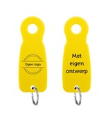 Kunststof sleutellabel E8 met eigen ontwerp - per stuk
