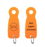 Kunststof sleutellabel E8 met eigen ontwerp - per stuk