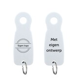 CombiCraft Sleutellabel E8 met eigen ontwerp in diverse kleuren van kunststof - per 1 stuk