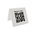 QR-Bordje met 'Bestel hier' wit