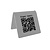 CombiCraft QR-bordje met eigen tekst zilver