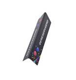 Gereserveerd bordje met een verjaardagsfeest thema van kunststof 130x40 mm - per 1 stuk
