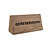 Gereserveerd bordje meranti hout