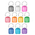 Mini (XS) Sleutellabels 100 stuks