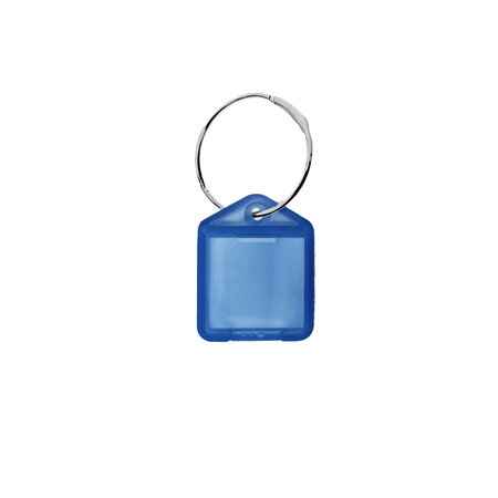 Mini (XS) openklapbare sleutellabels van 38 x 22 mm - set van 100 stuks