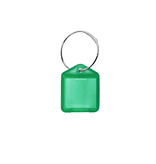 Mini (XS) openklapbare sleutellabels van 38 x 22 mm - set van 100 stuks