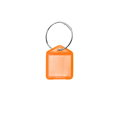Mini (XS) openklapbare sleutellabels van 38 x 22 mm - set van 100 stuks