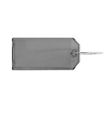 CombiCraft Plexiglas Sleutellabels met 2-zijdig venster 75x31mm met ring