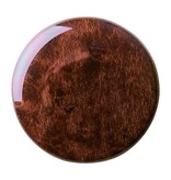 Rollmatic sleutelhanger Ø50mm met een 60cm uittrekbare ketting bruin - per 1 stuk