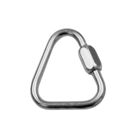 Schroefschakel of driehoekige noodschalm met schroefsluiting