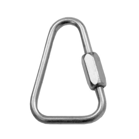 Schroefschakel of driehoekige noodschalm met schroefsluiting