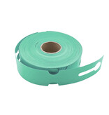 CombiCraft Blanco sleufetiketten voor E2 kratten 260x50mm voor thermal transferprinters op rol groen – per 500 etiketten