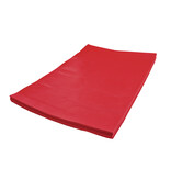CombiCraft Blanco autolabel of werkplaatslabel met rattenstaart 190x38mm beschrijfbaar rood - per 500 stuks