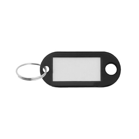 Sleutellabels met inschuifpapier 48x22mm in een kleurenmix - per 100 stuks