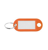 Sleutellabels met inschuifpapier 48x22mm in een kleurenmix - per 100 stuks