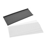 Magnetische etikethouder 140x50mm inclusief papierstrook - per 1 stuk