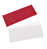 CombiCraft Zelfklevende etikethouders of labelhouders 75x30mm van kunststof - per 1 stuk