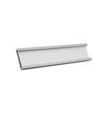 Zelfklevende etikethouders of labelhouders 65x15mm smal van aluminium - per 1 stuk