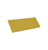 Zelfklevende etikethouders of labelhouders 75x30mm van aluminium - per 1 stuk