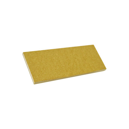 Zelfklevende etikethouders of labelhouders 75x30mm van aluminium - per 1 stuk