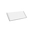 Zelfklevende etikethouders of labelhouders 75x30mm van aluminium - per 1 stuk