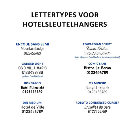 CombiCraft Camber met kader hotel sleutelhanger in goud