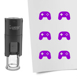 Stempel of stempeltje game controller 10mm rond  - per 1 stuk