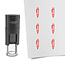 Stempel of stempeltje pen 10mm rond  - per 1 stuk