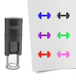 Stempel of stempeltje halter 10mm rond  - per 1 stuk