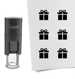 Stempel of stempeltje cadeau 10mm rond  - per 1 stuk