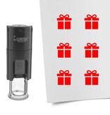Stempel of stempeltje cadeau 10mm rond  - per 1 stuk